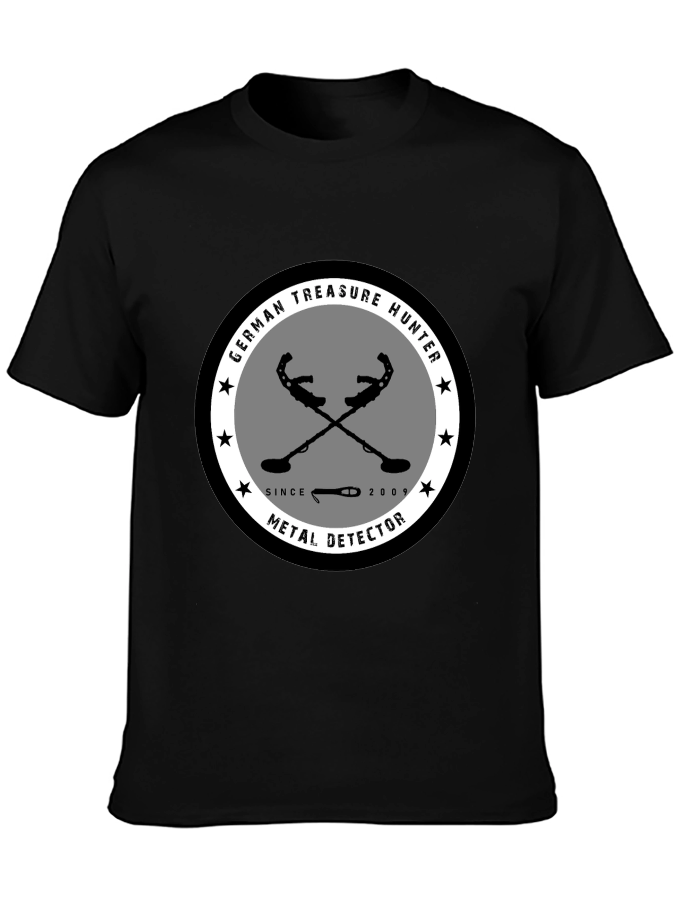 German Treasure Hunter Metal Detector T-Shirt