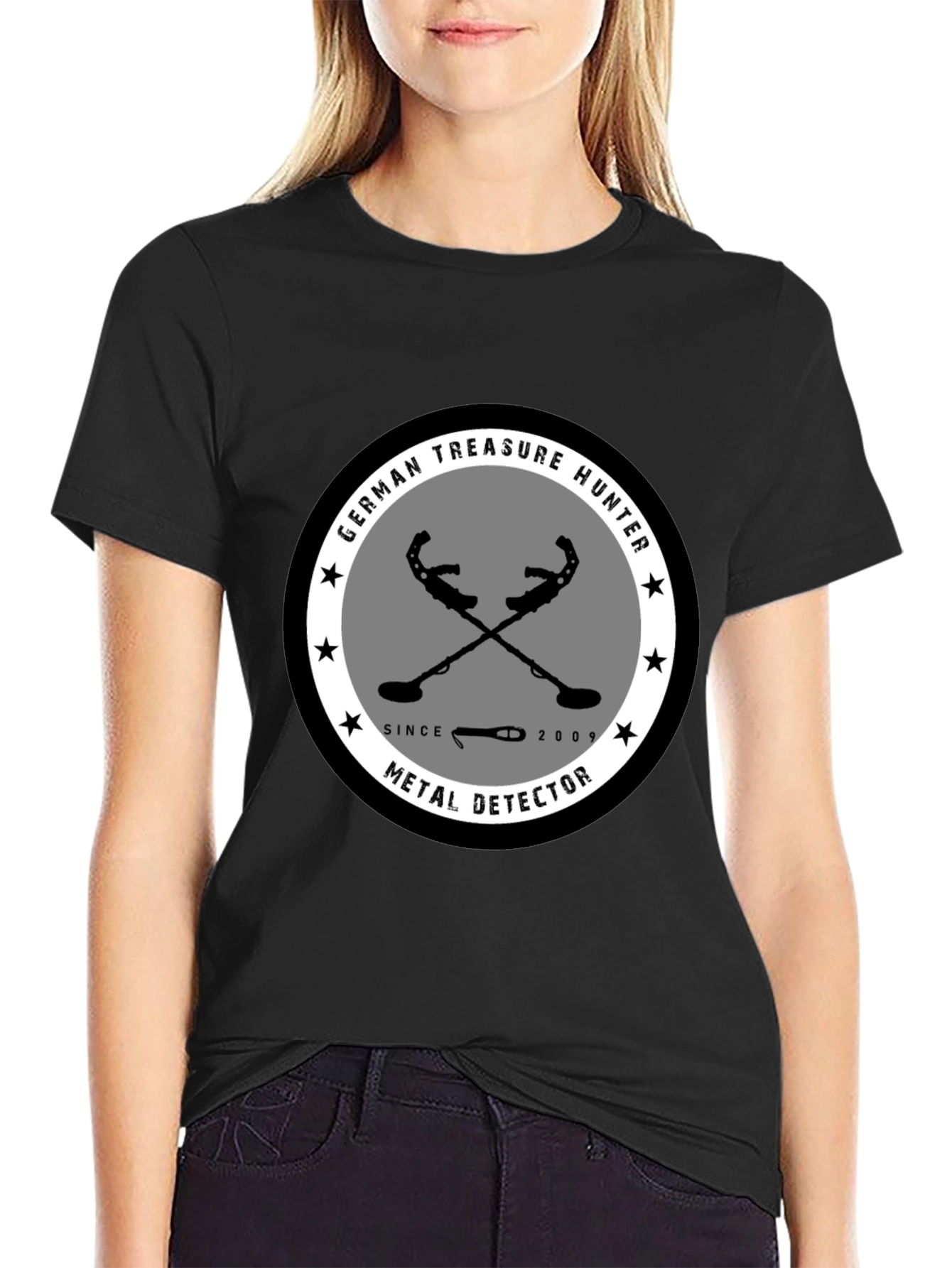 German Treasure Hunter Metal Detector T-Shirt