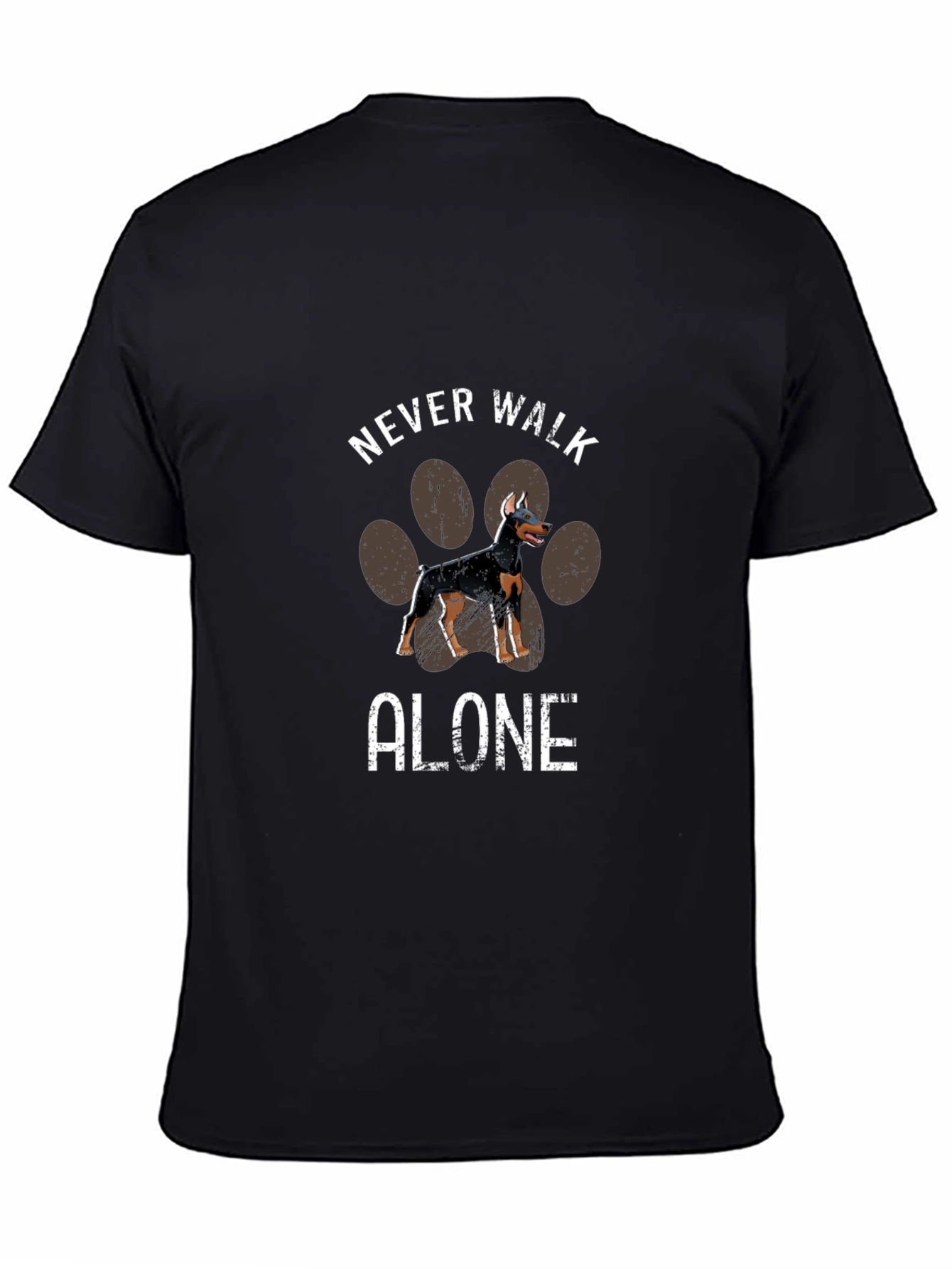 Never Walk Alone Dog T-Shirt