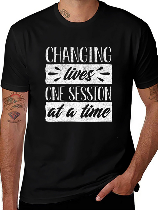 Changing Lives T-Shirt - One Session At A Time