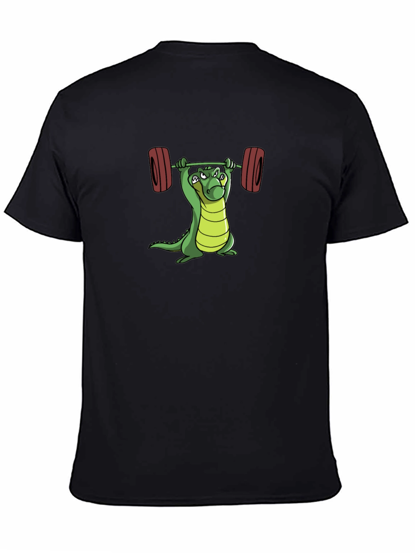 Funny Gym Alligator Weightlifting T-Shirt