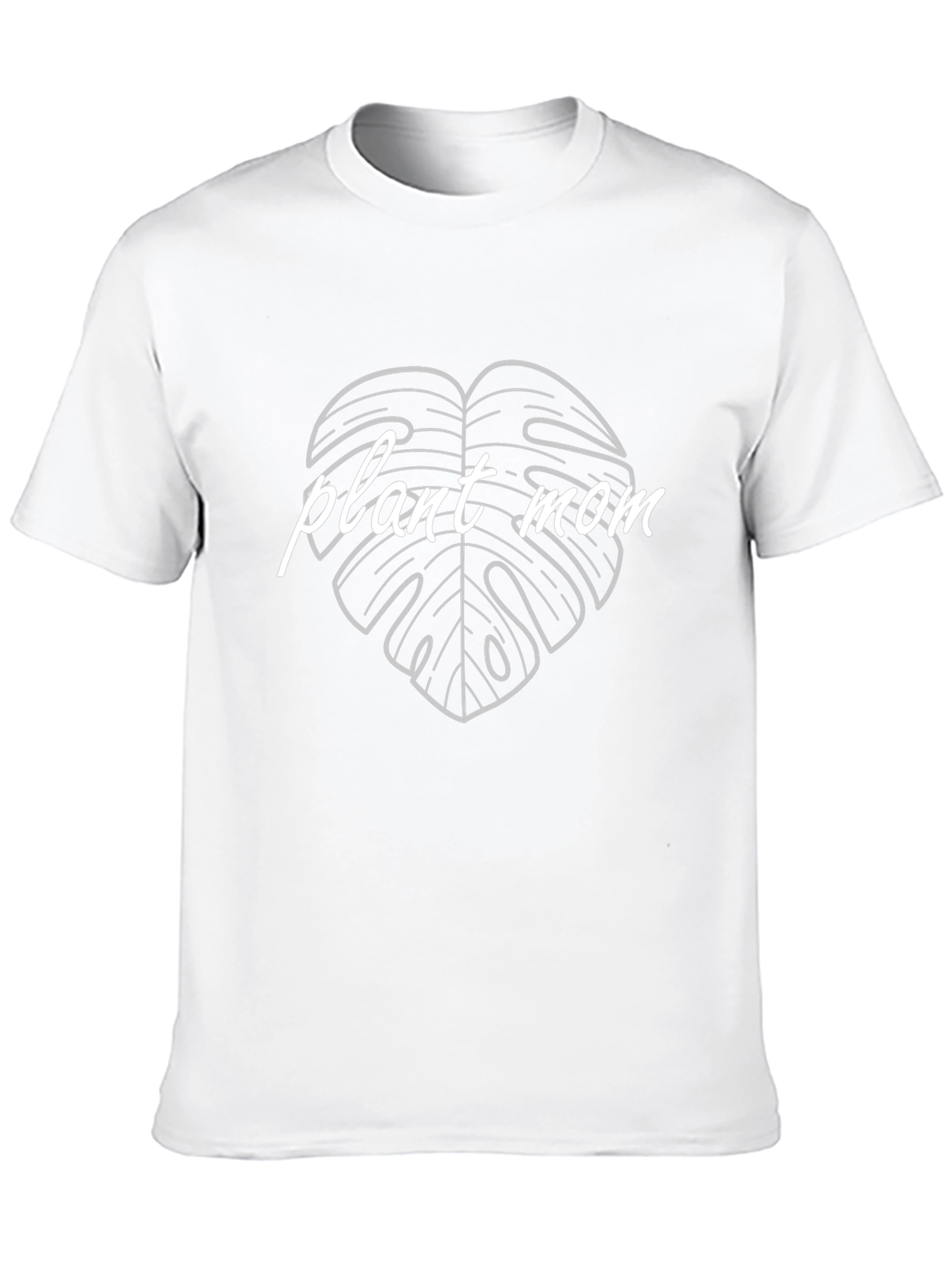 Plant Mom Graphic Tee - Black