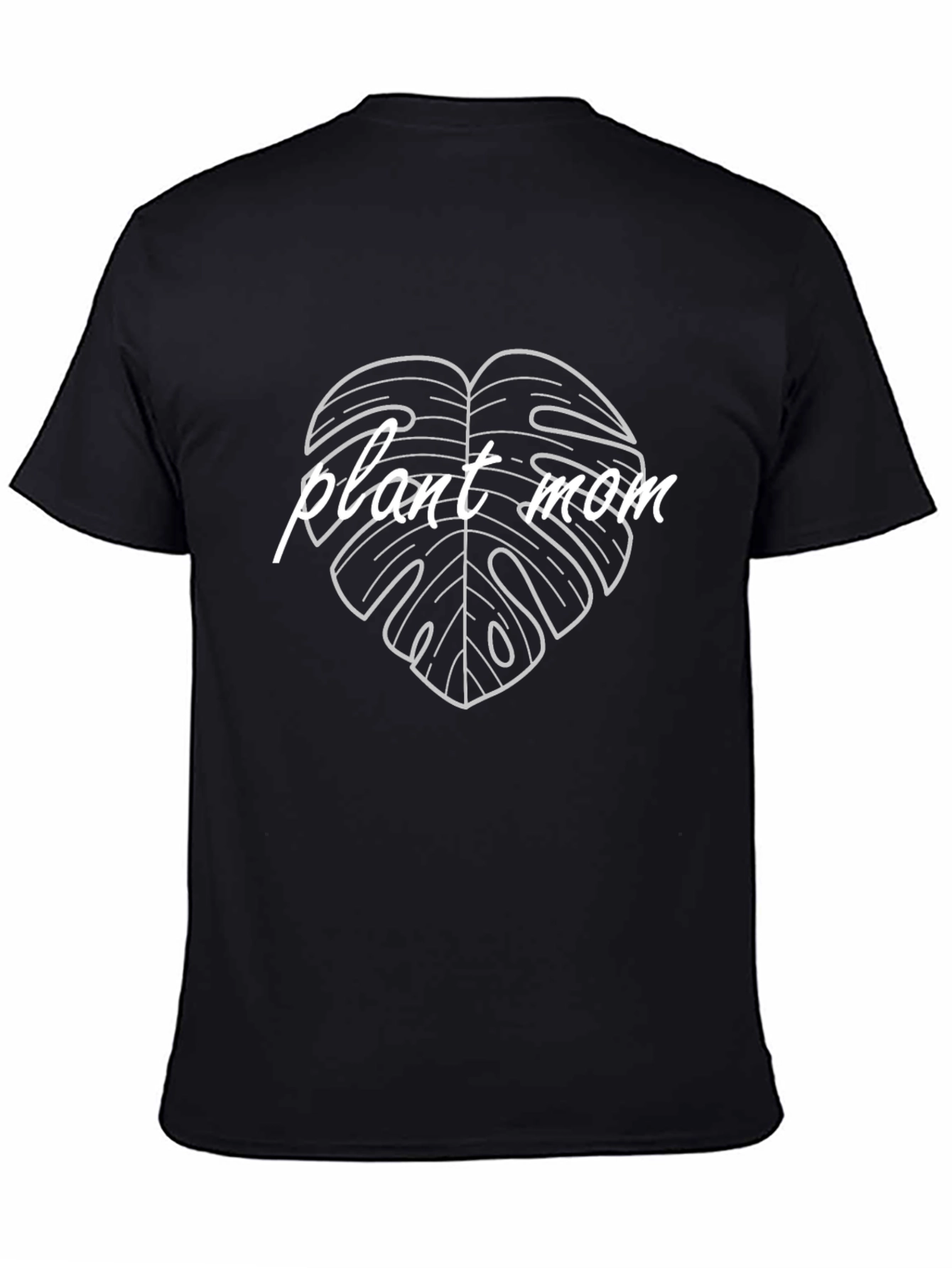 Plant Mom Graphic Tee - Black