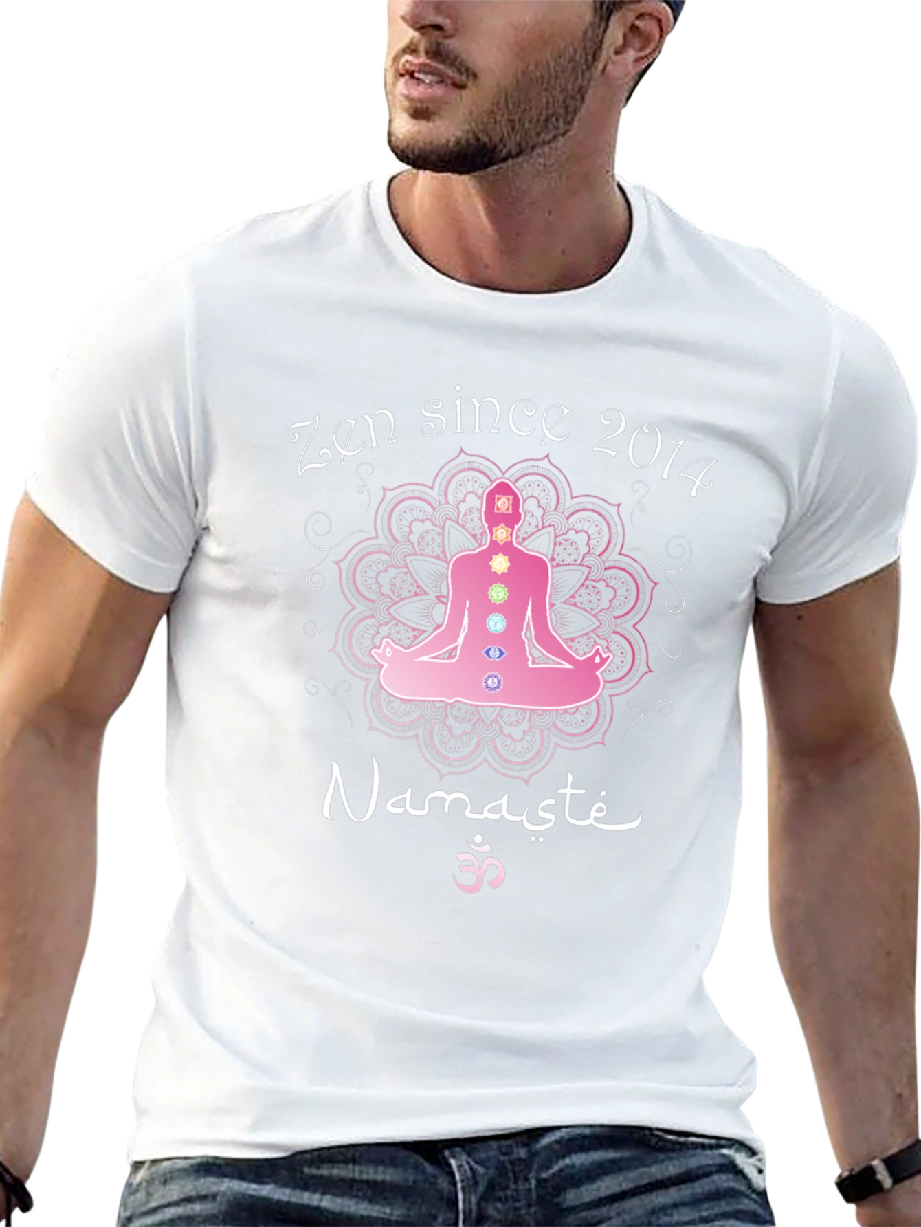 Zen Since 2014 Namaste Meditation T-Shirt