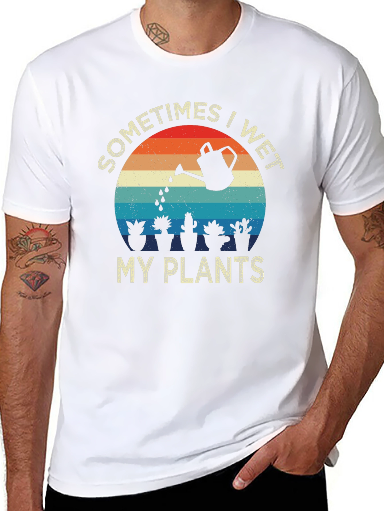Sometimes I Wet My Plants Graphic Tee