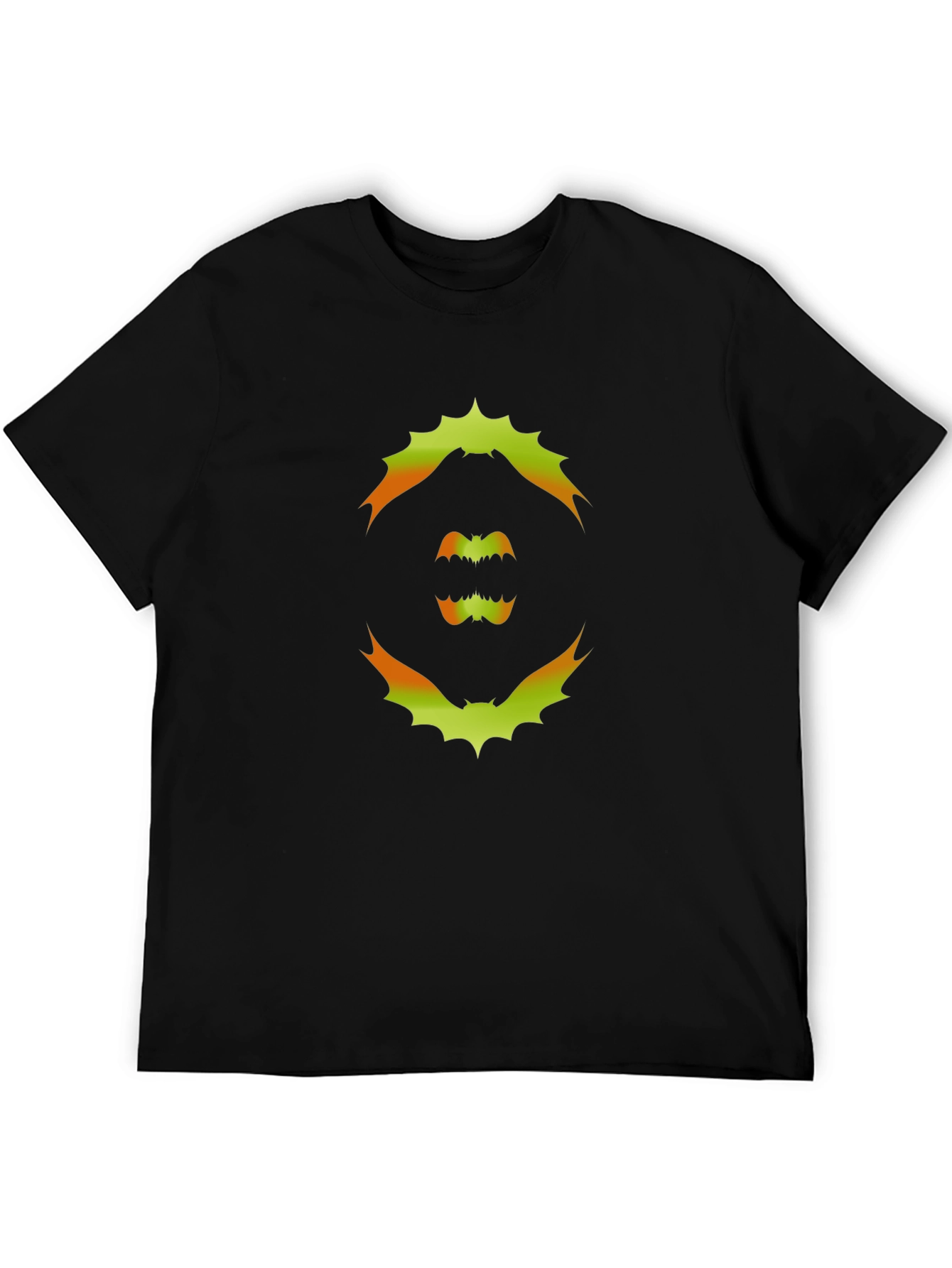 Spooky Bat Graphic T-Shirt - Halloween Ready!
