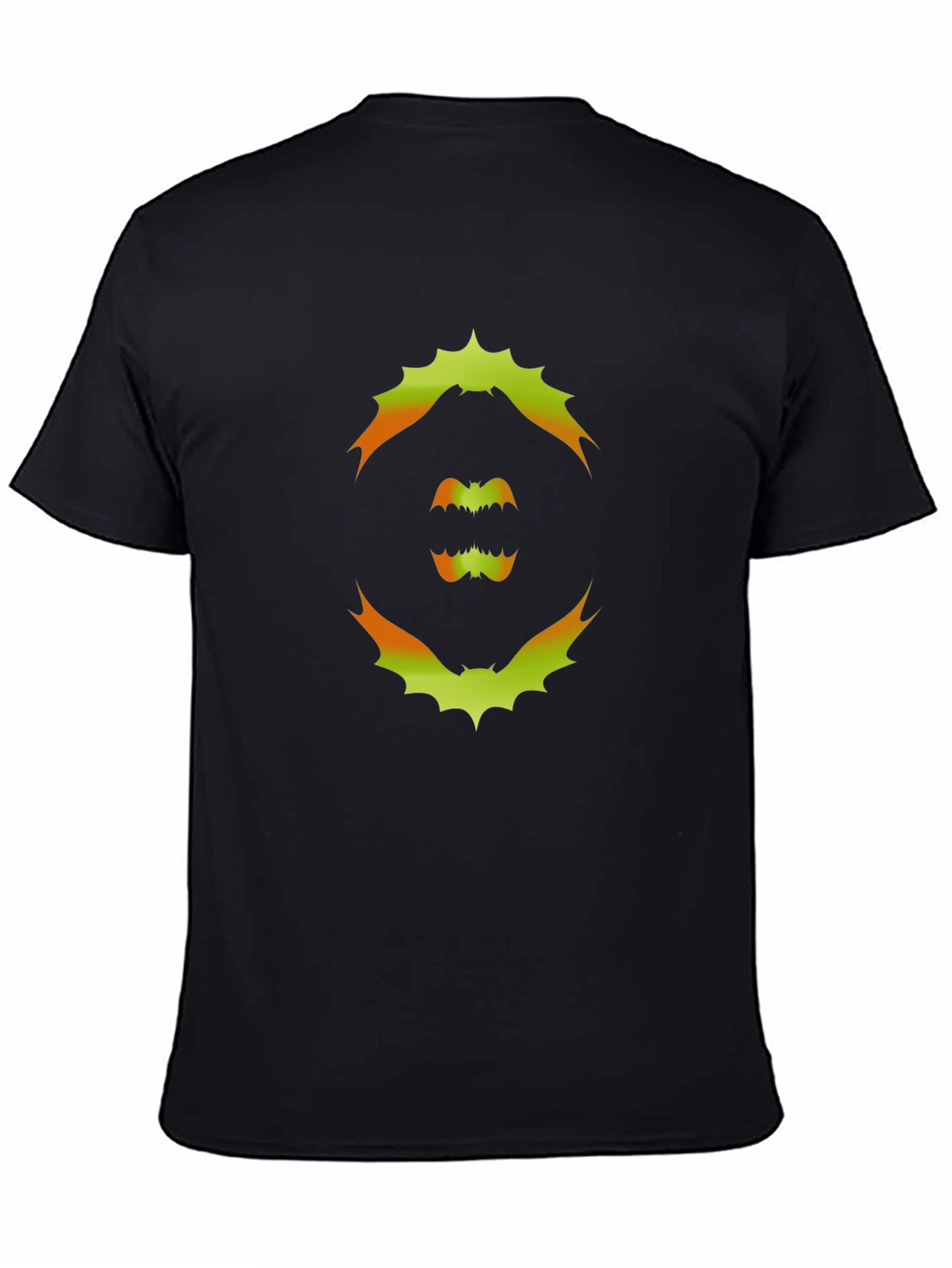Spooky Bat Graphic T-Shirt - Halloween Ready!