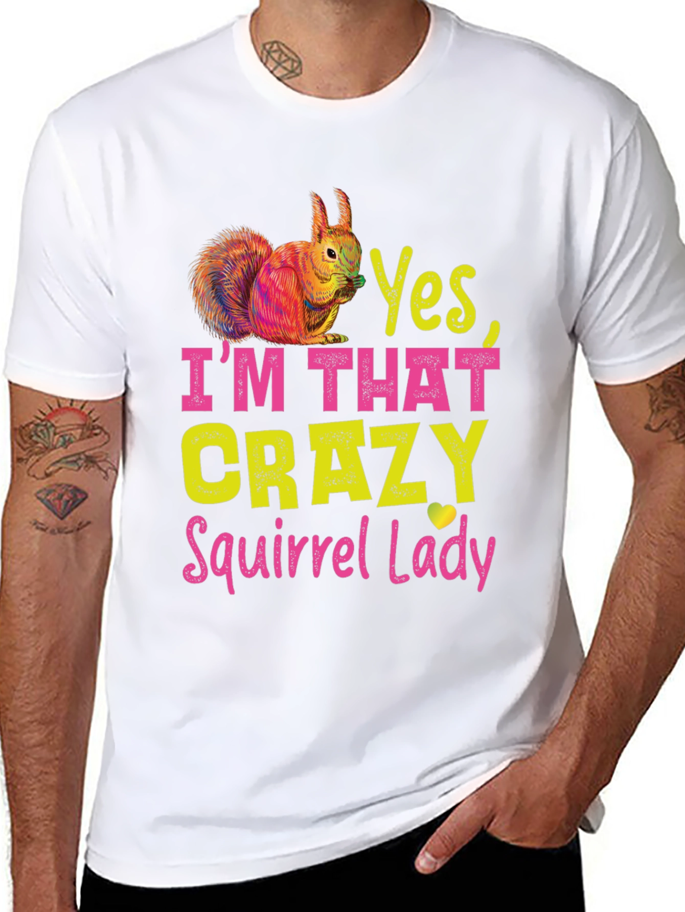 Yes Im That Crazy Squirrel Lady T-Shirt