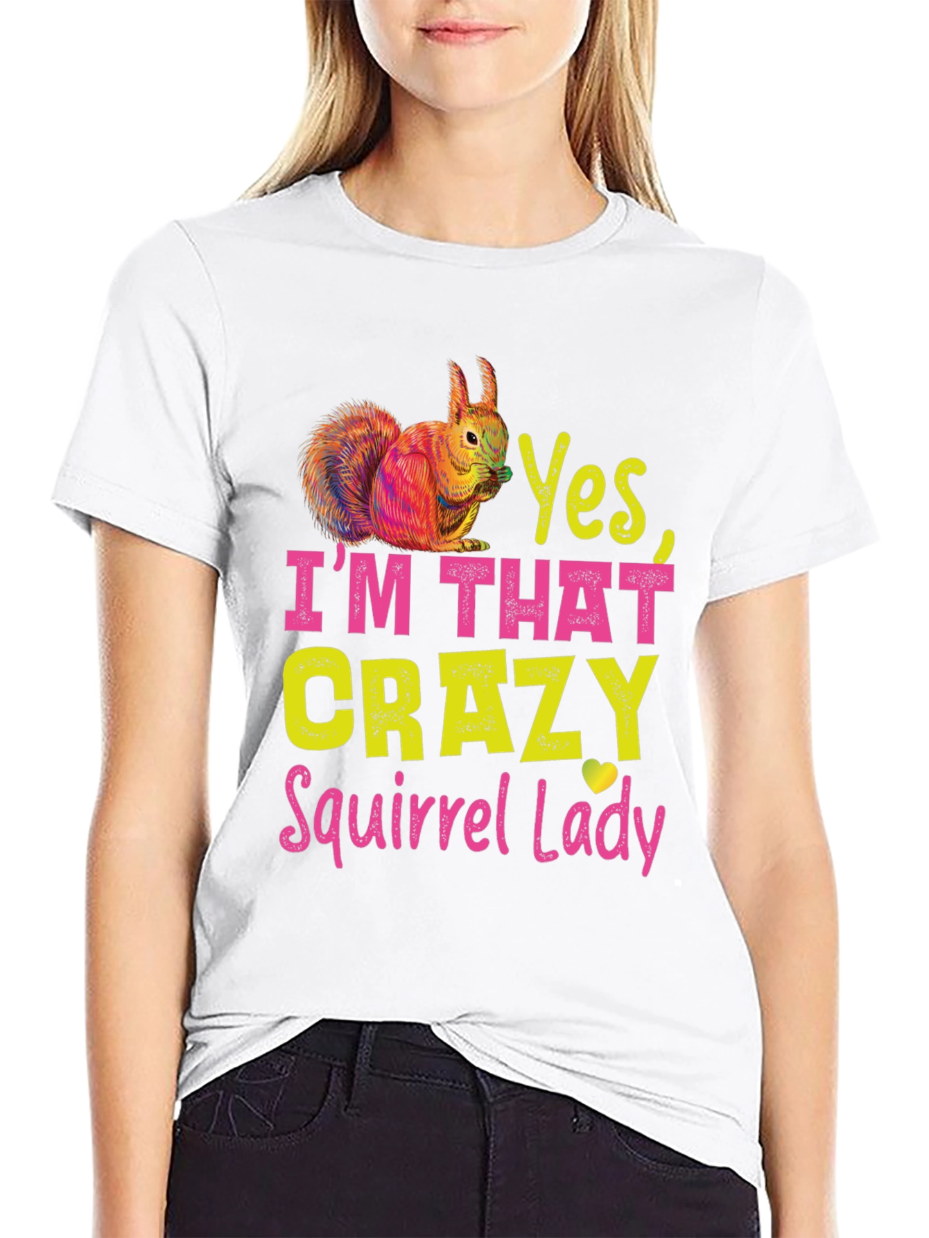 Yes Im That Crazy Squirrel Lady T-Shirt