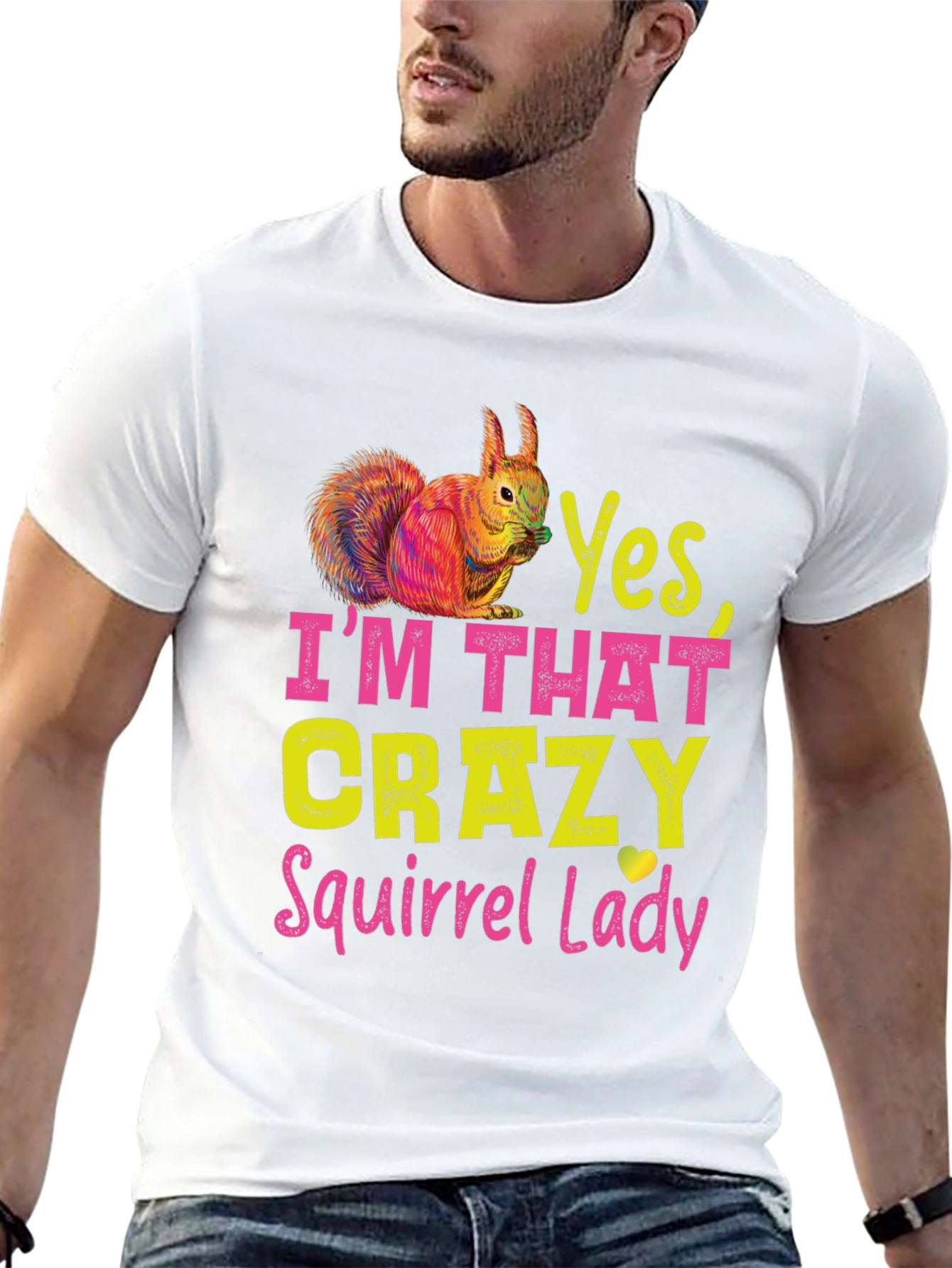 Yes Im That Crazy Squirrel Lady T-Shirt