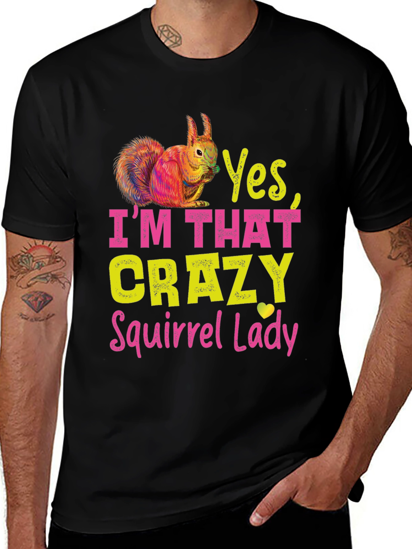 Yes Im That Crazy Squirrel Lady T-Shirt