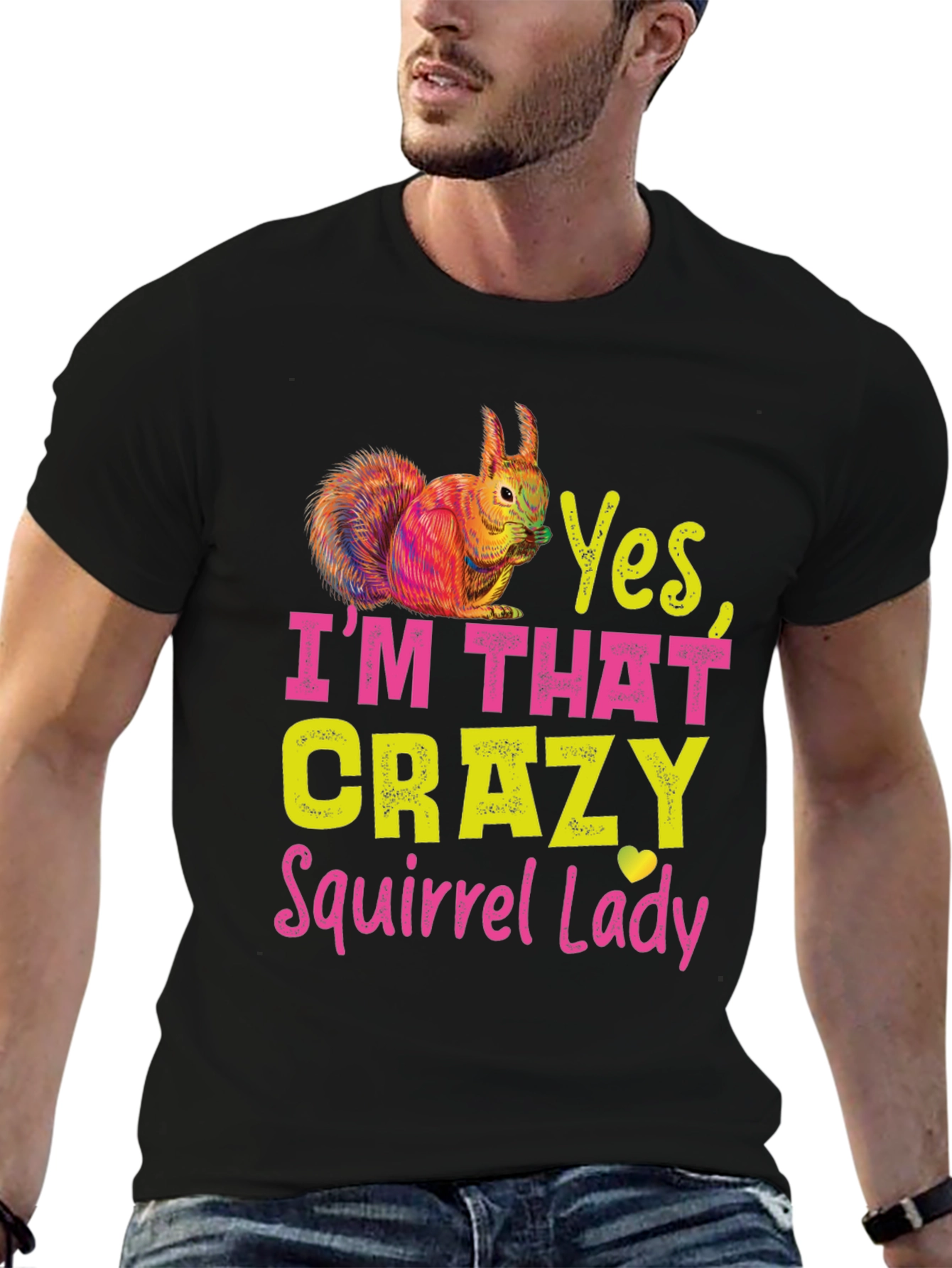 Yes Im That Crazy Squirrel Lady T-Shirt