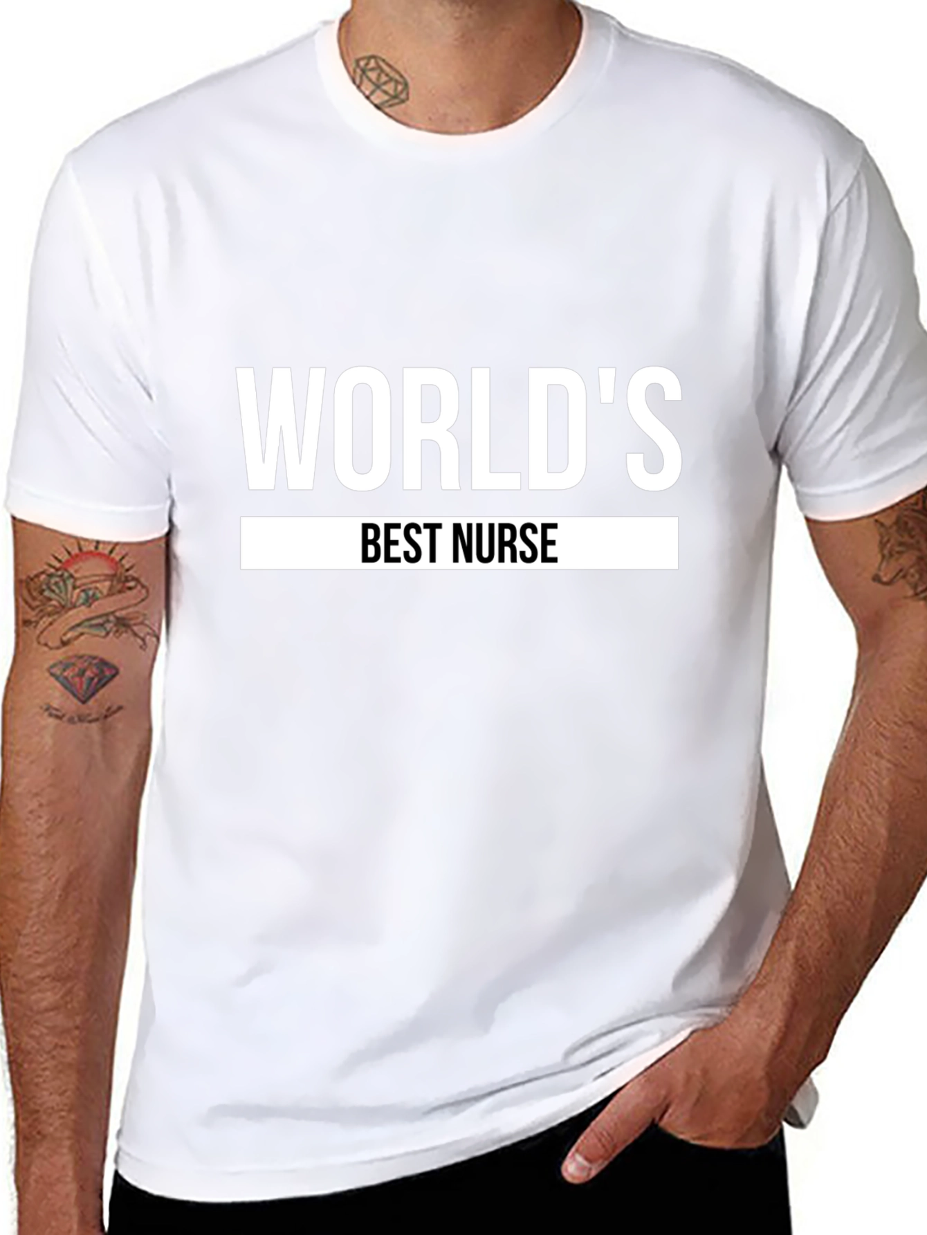 Worlds Best Nurse T-Shirt - Appreciation Gift