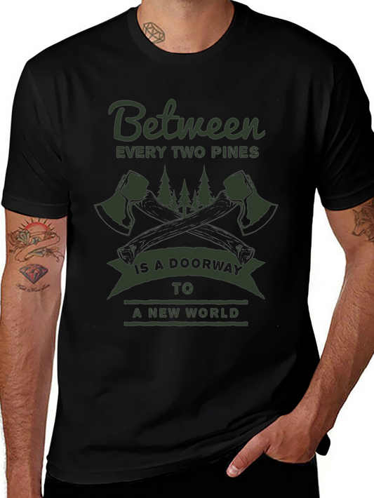 Adventure Awaits: Between Two Pines Graphic Tee