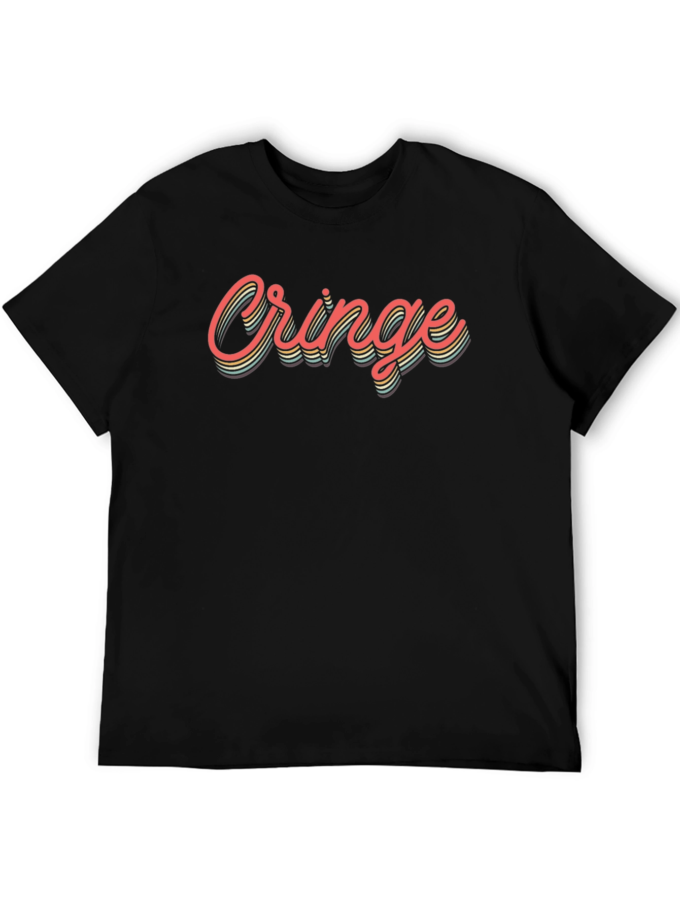 Retro Cringe Graphic Tee - Trendy Comfort