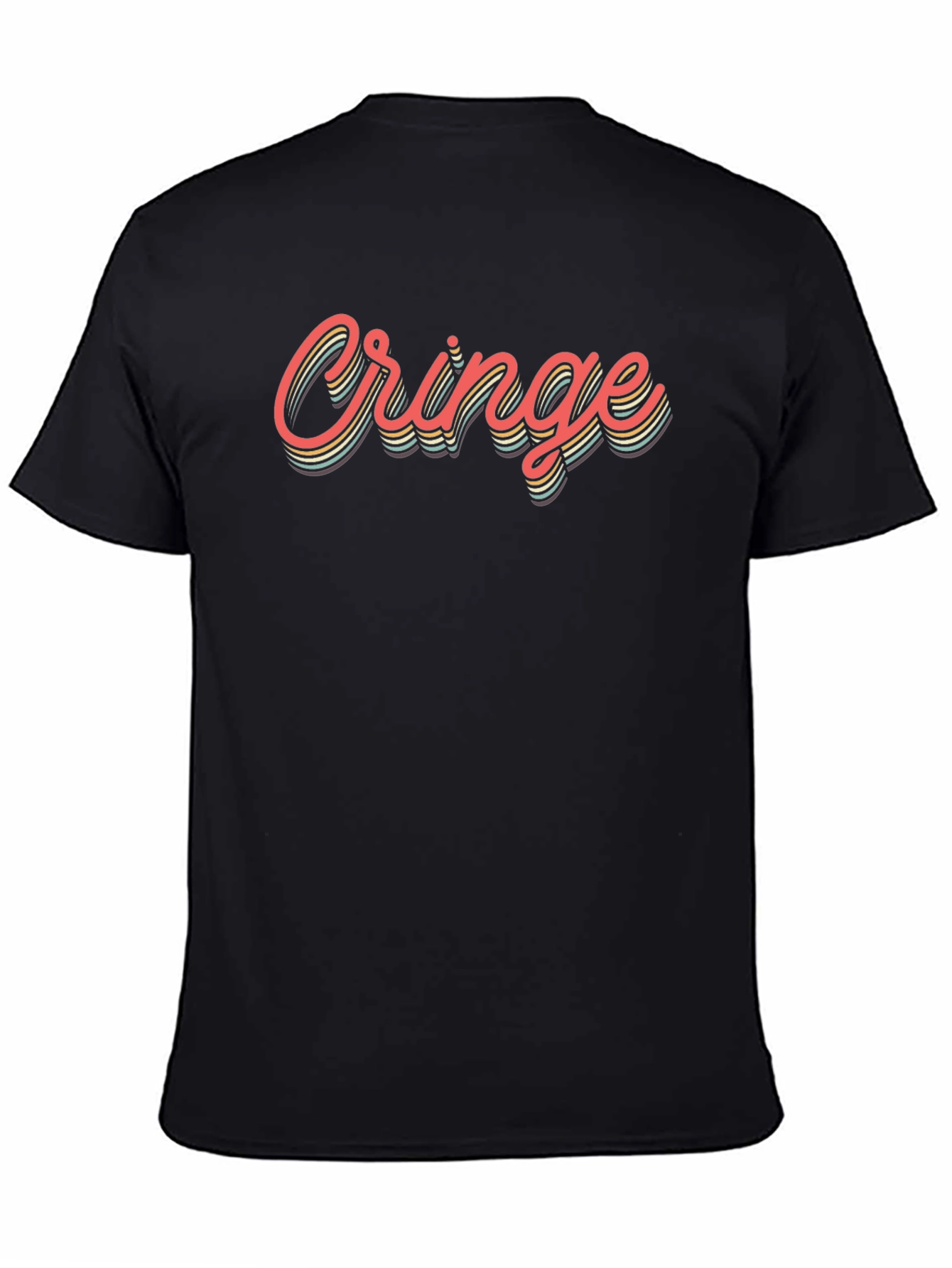 Retro Cringe Graphic Tee - Trendy Comfort