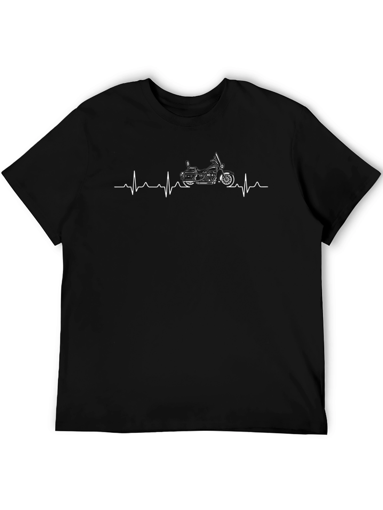 Motorcycle Heartbeat T-Shirt - Ride On!