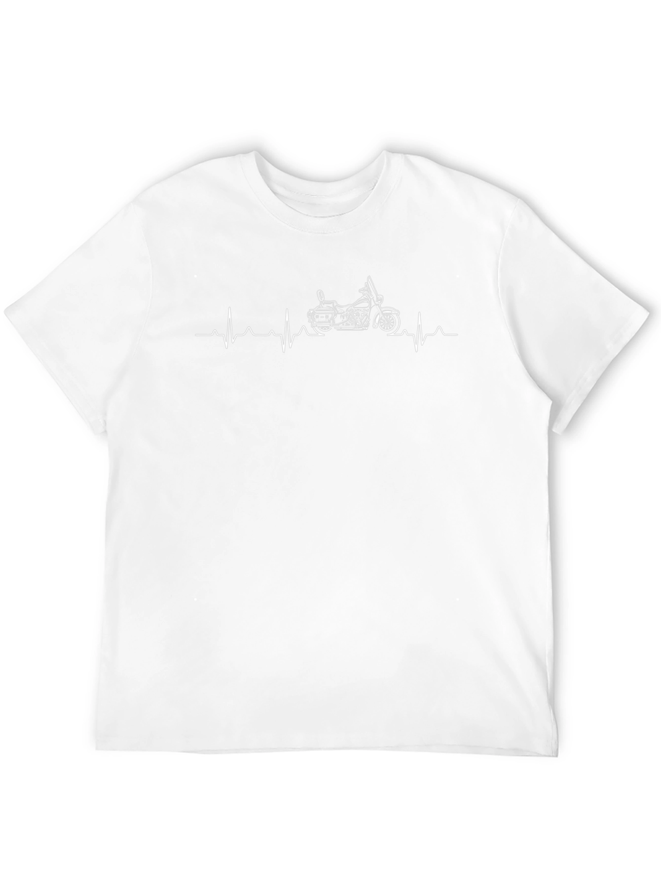 Motorcycle Heartbeat T-Shirt - Ride On!