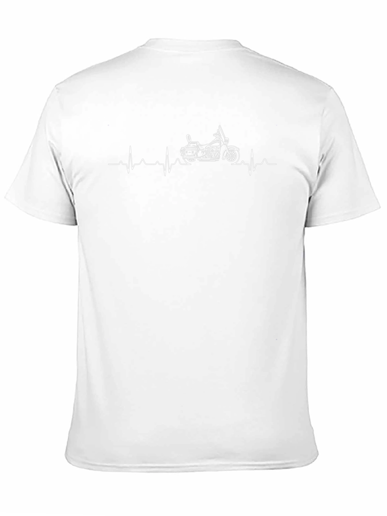 Motorcycle Heartbeat T-Shirt - Ride On!