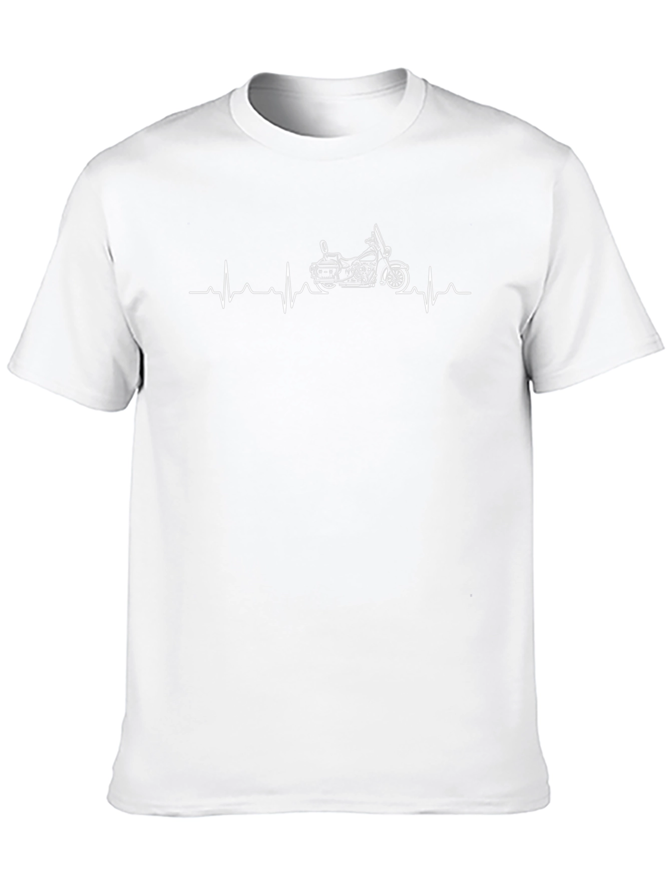 Motorcycle Heartbeat T-Shirt - Ride On!