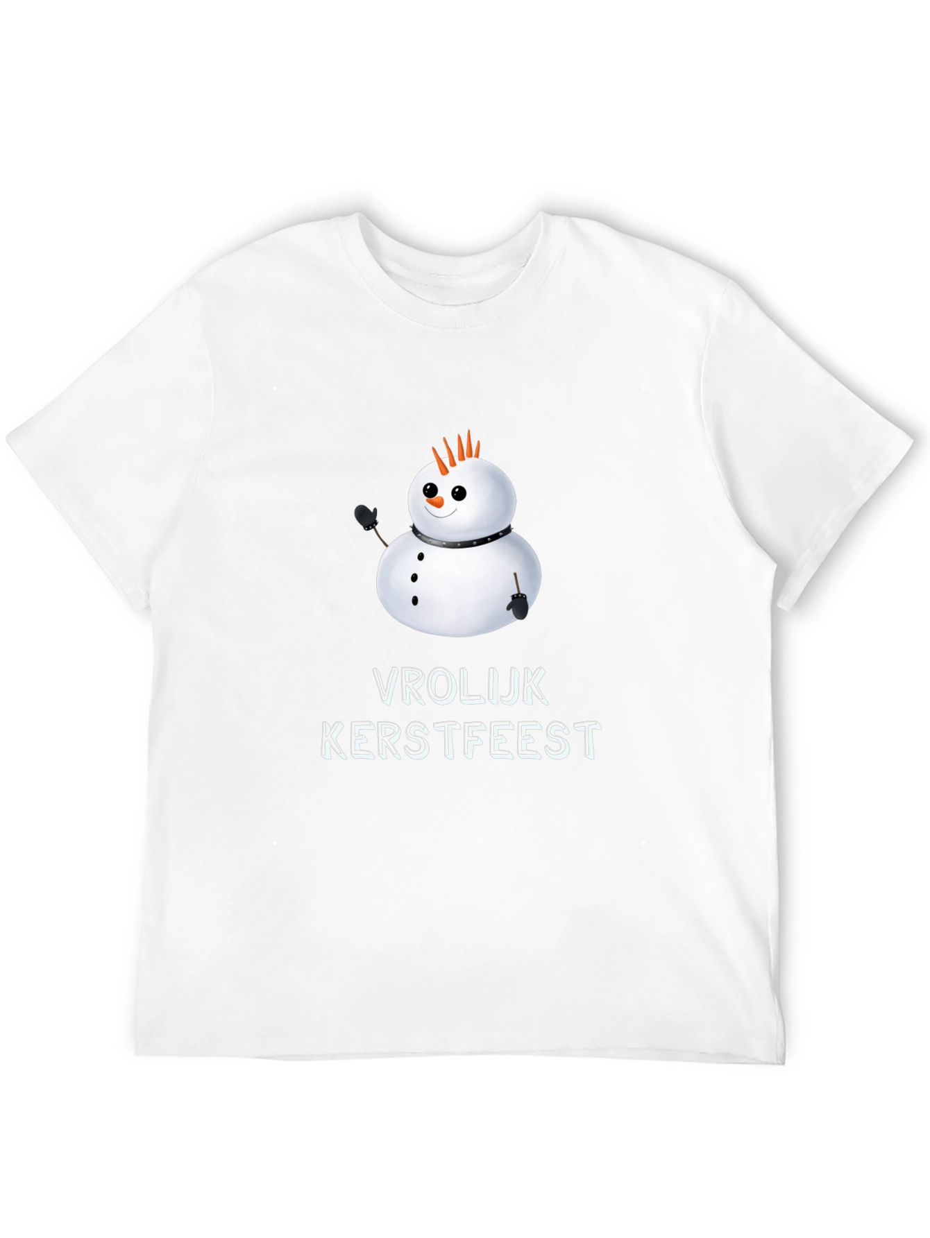 Vrolijk Kerstfeest Snowman T-Shirt
