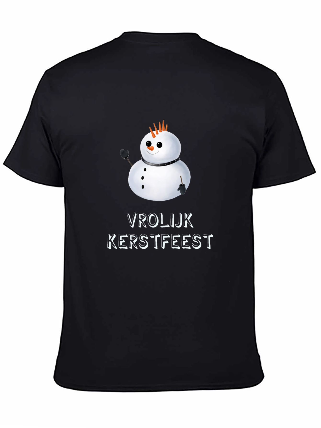 Vrolijk Kerstfeest Snowman T-Shirt
