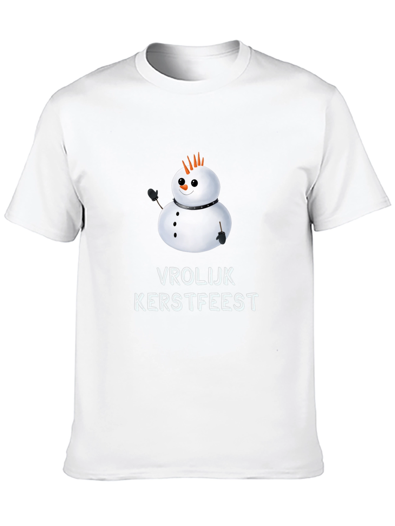 Vrolijk Kerstfeest Snowman T-Shirt