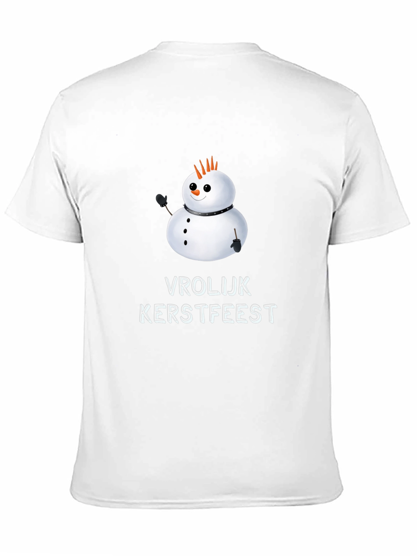Vrolijk Kerstfeest Snowman T-Shirt