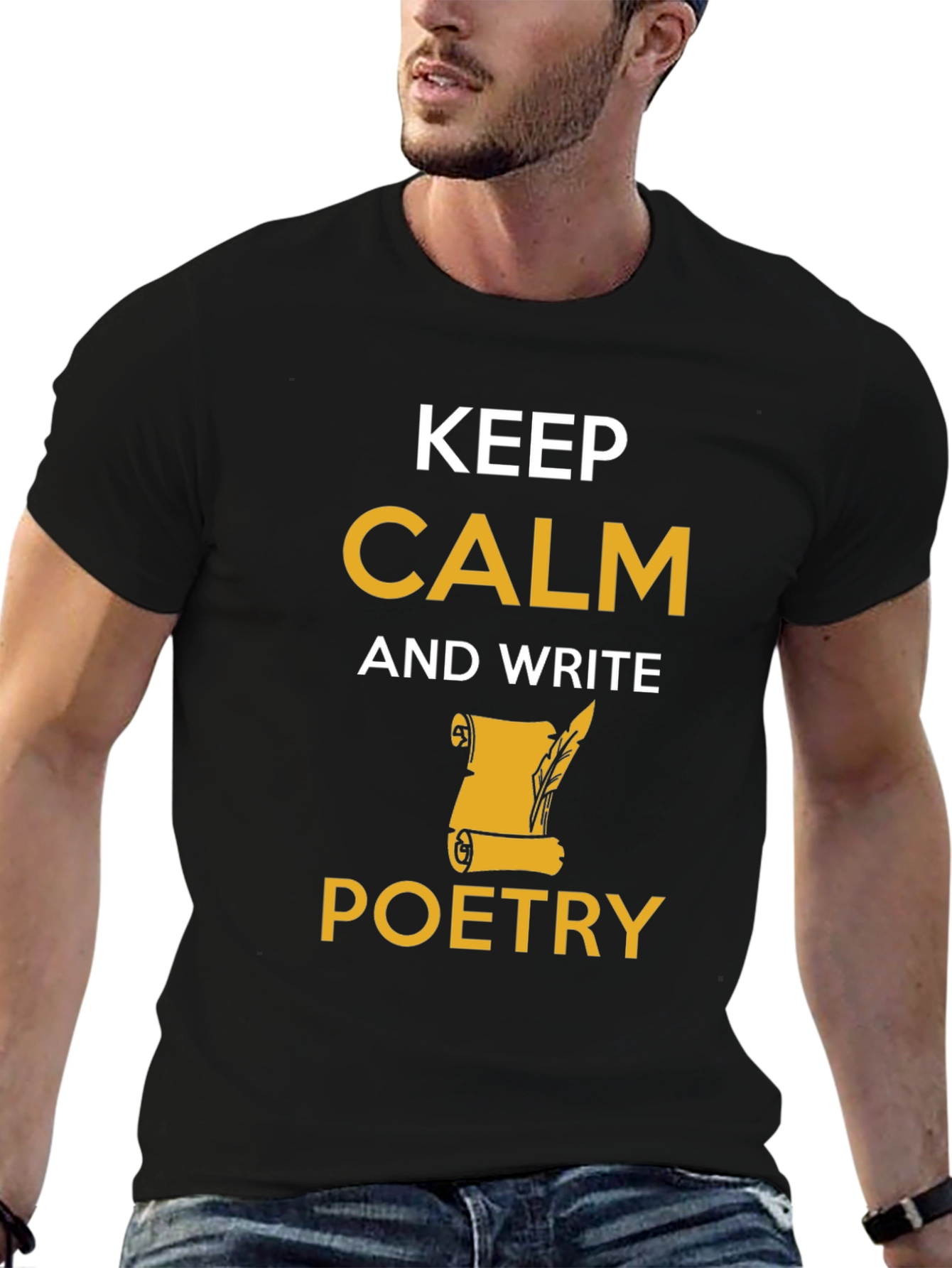 Keep Calm and Write Poetry T-Shirt