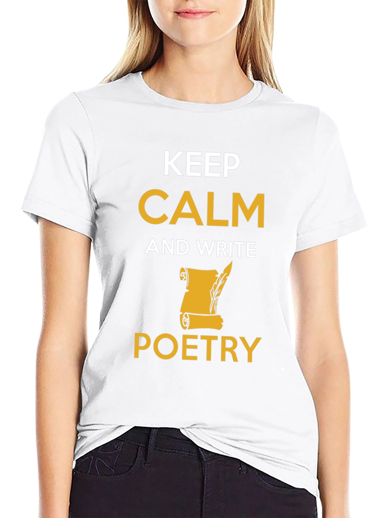Keep Calm and Write Poetry T-Shirt