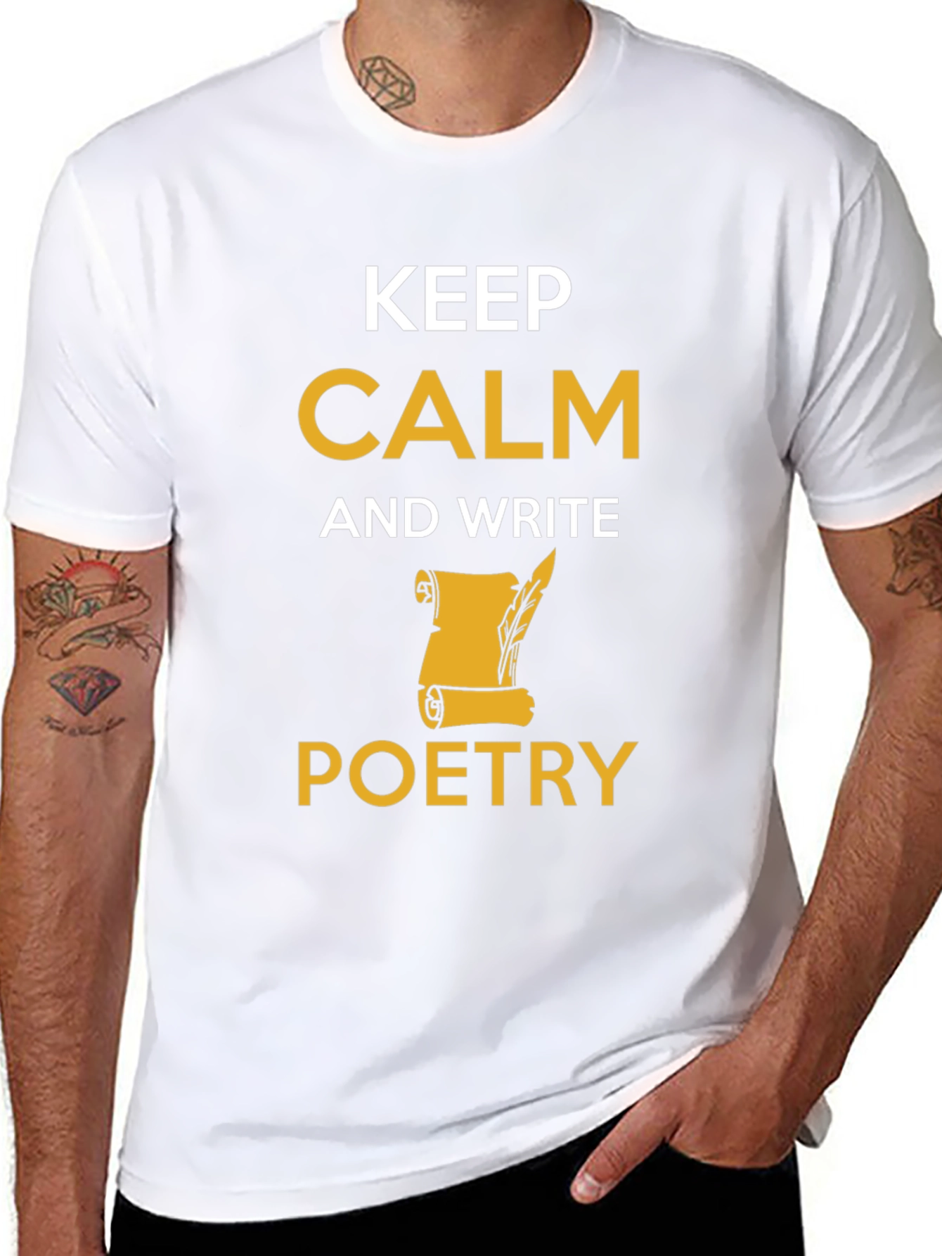 Keep Calm and Write Poetry T-Shirt
