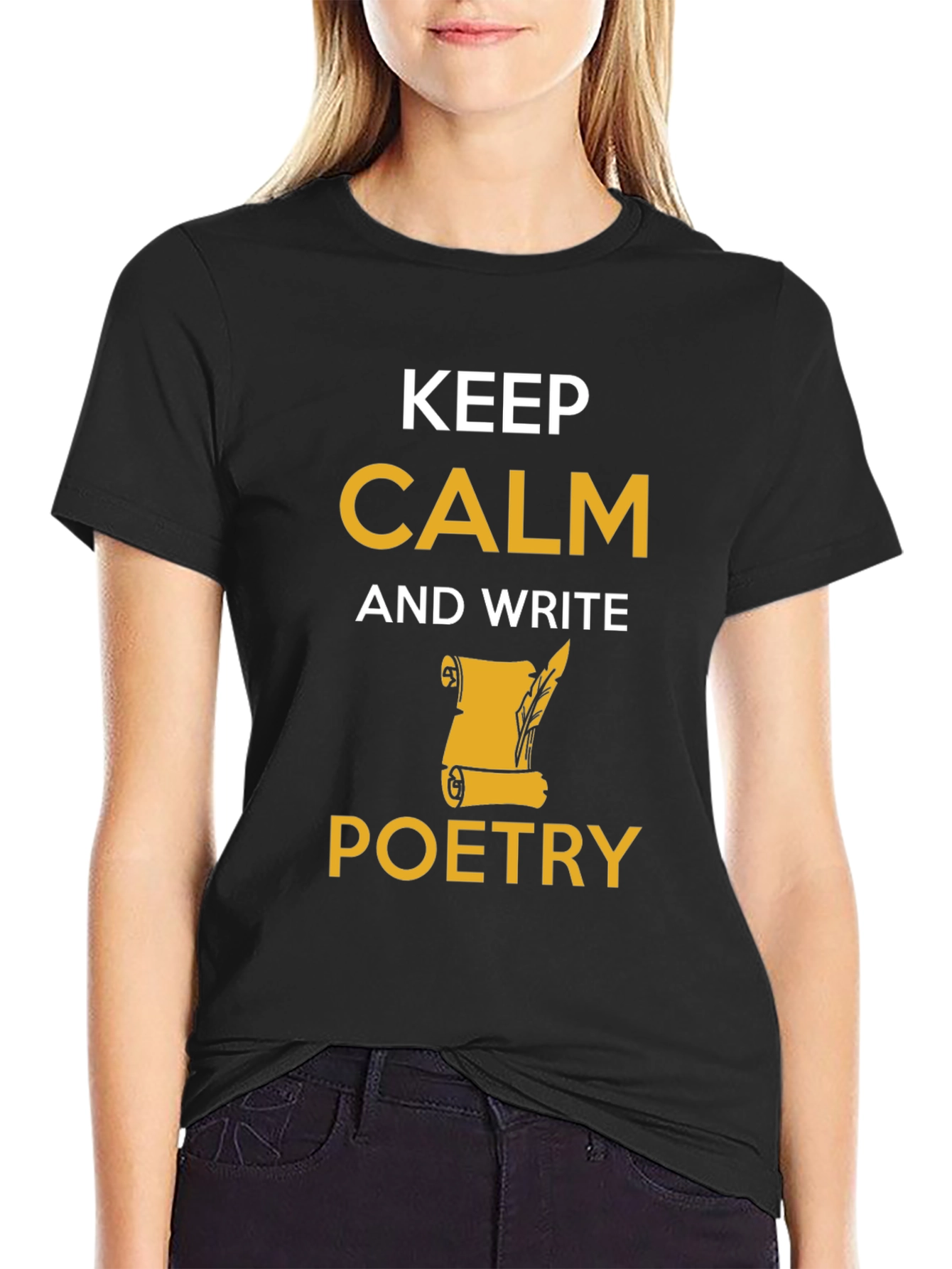 Keep Calm and Write Poetry T-Shirt