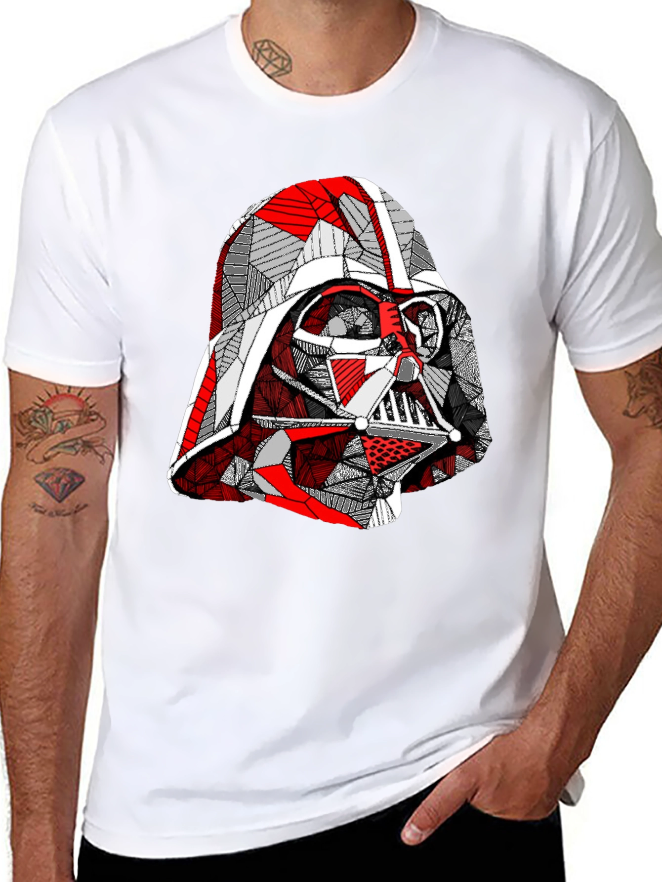 Darth Vader Geometric T-Shirt