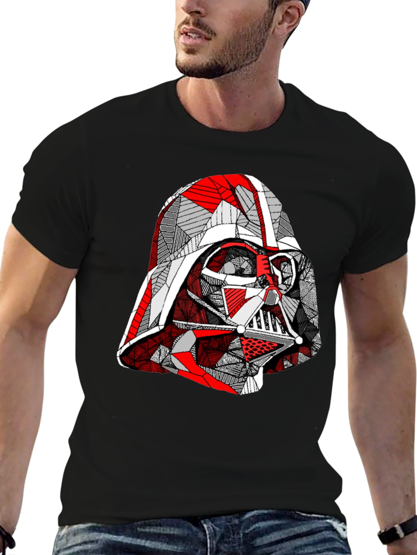 Darth Vader Geometric T-Shirt