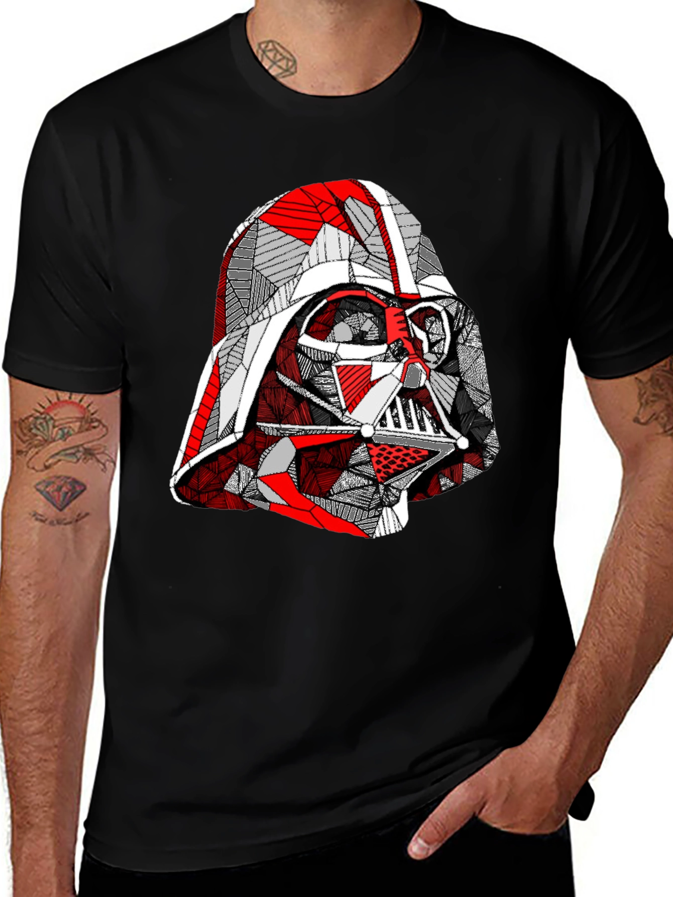 Darth Vader Geometric T-Shirt