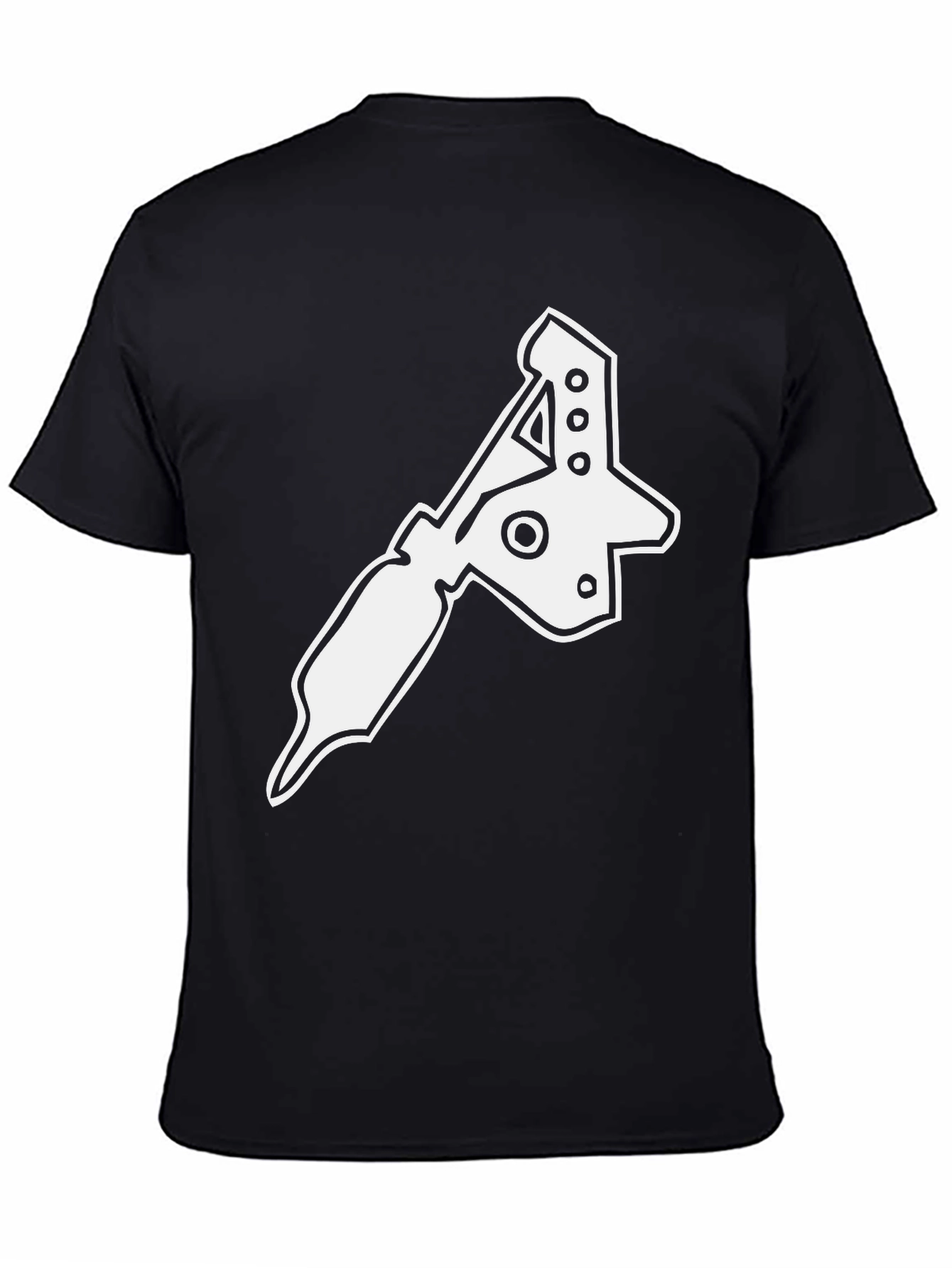 Tattoo Machine Graphic T-Shirt - Black Cotton Tee
