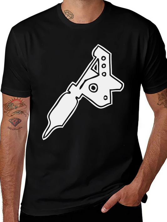 Tattoo Machine Graphic T-Shirt - Black Cotton Tee