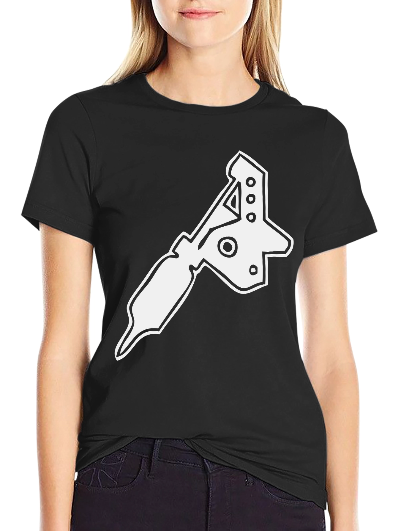Tattoo Machine Graphic T-Shirt - Black Cotton Tee