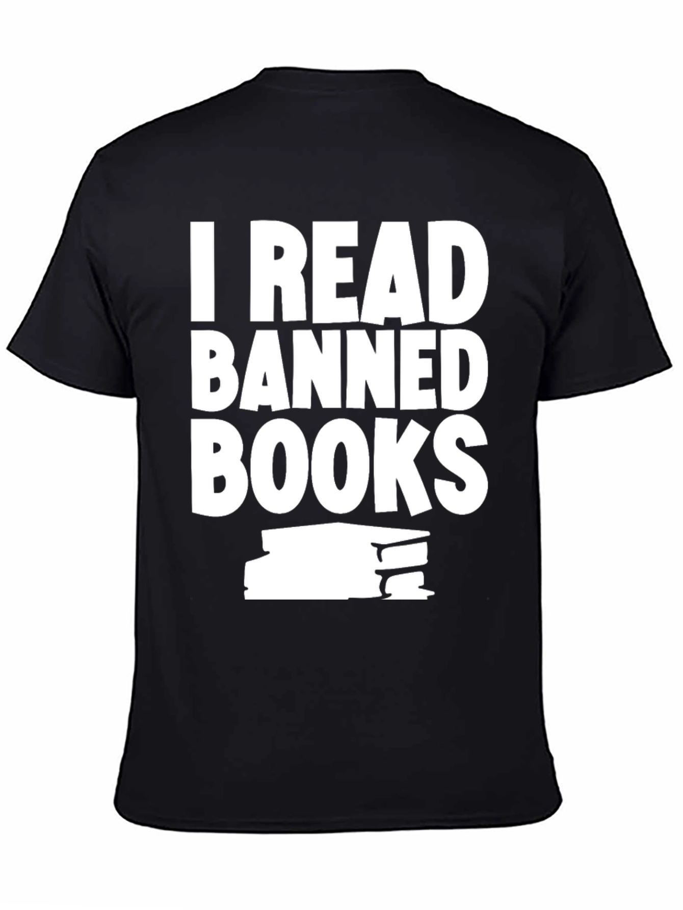 I Read Banned Books Black T-Shirt