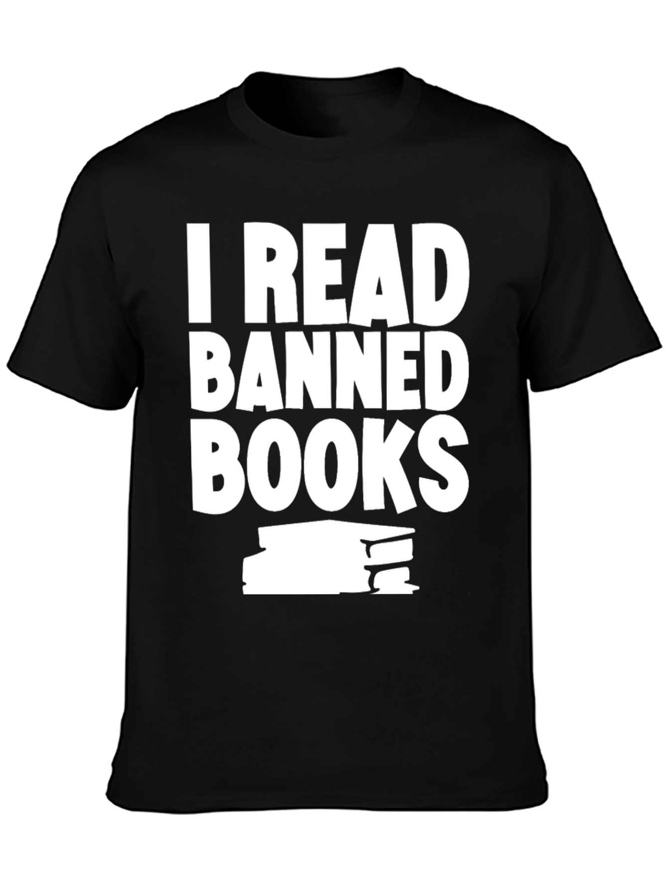 I Read Banned Books Black T-Shirt