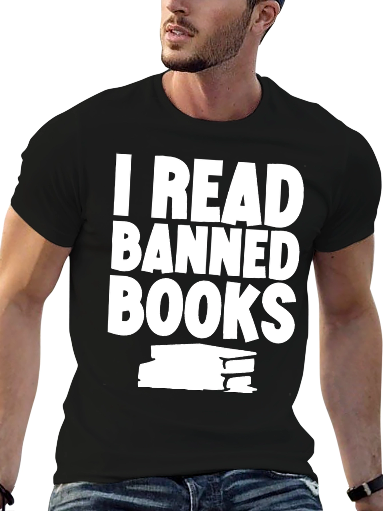 I Read Banned Books Black T-Shirt