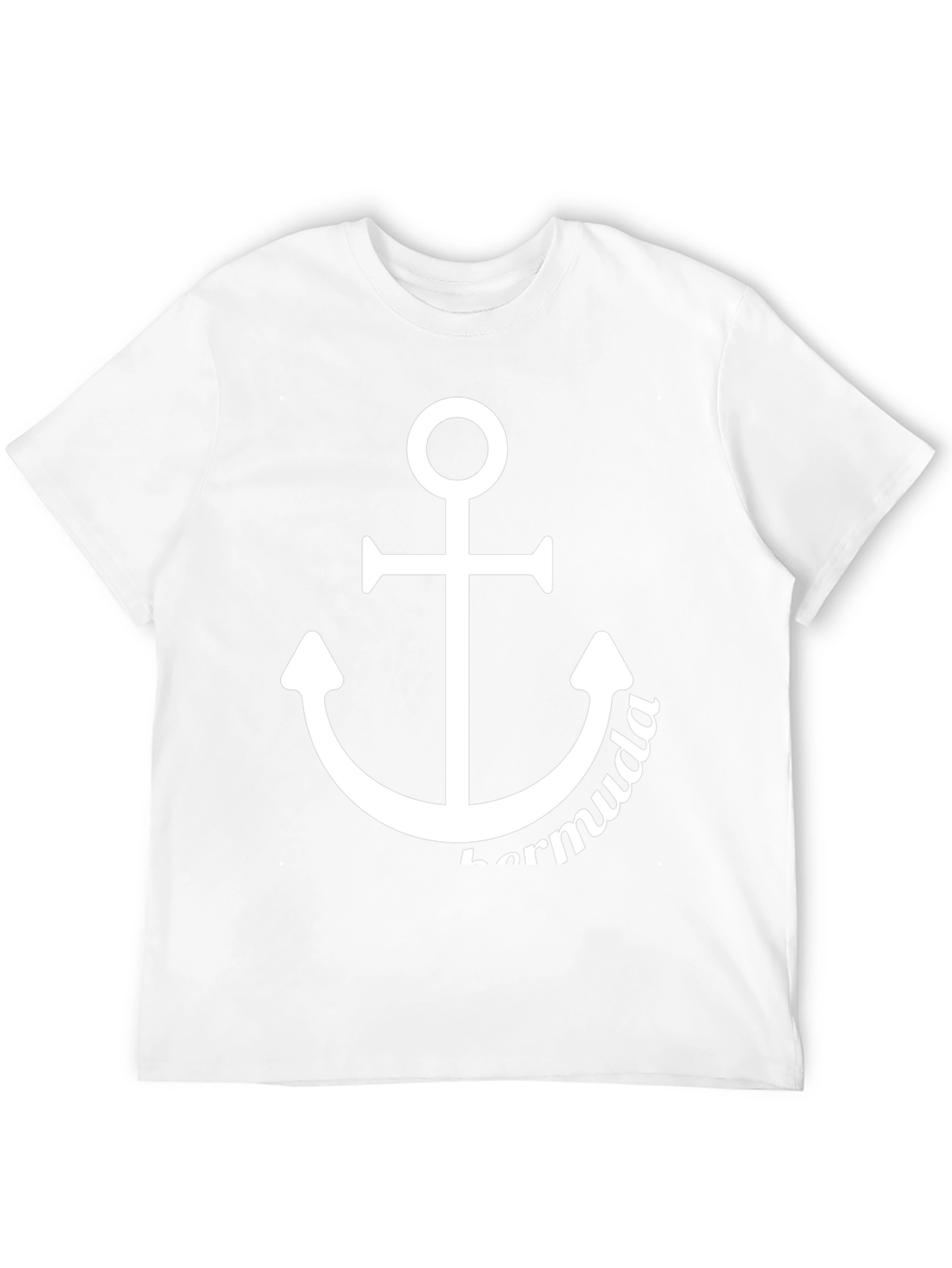 Bermuda Anchor Graphic T-Shirt - Black