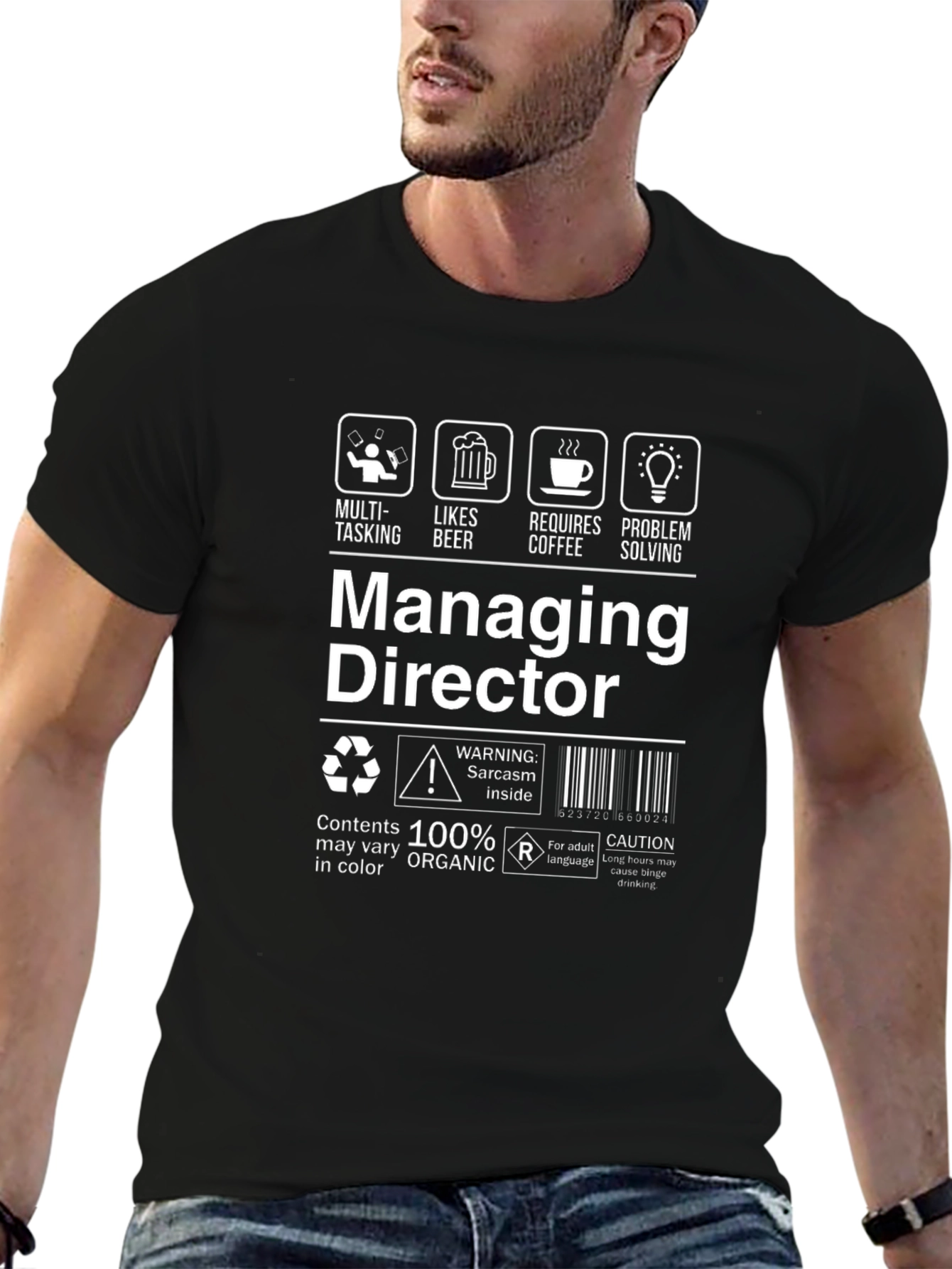 Managing Director Funny Graphic T-Shirt