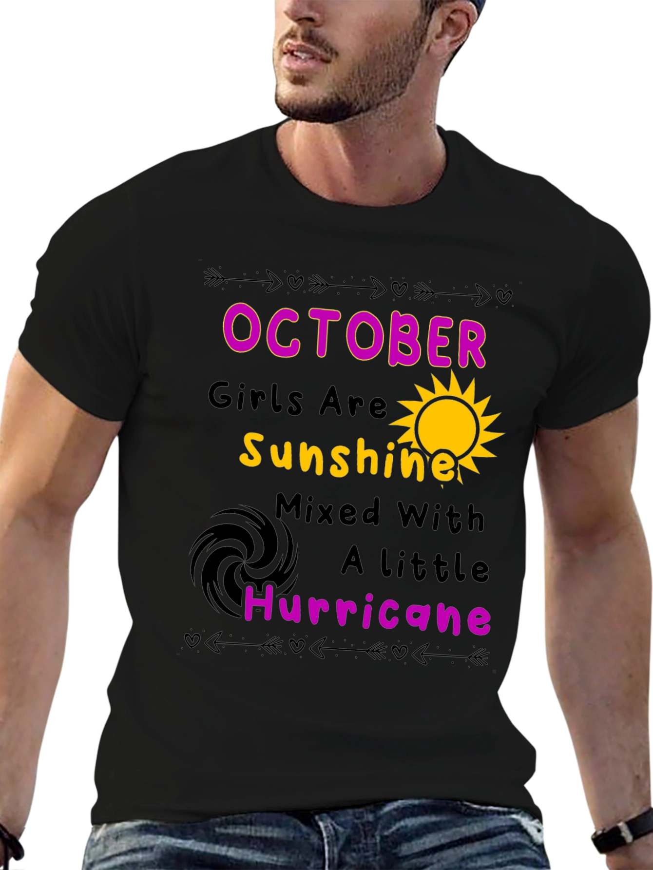 October Girls Sunshine & Hurricane Graphic Tee