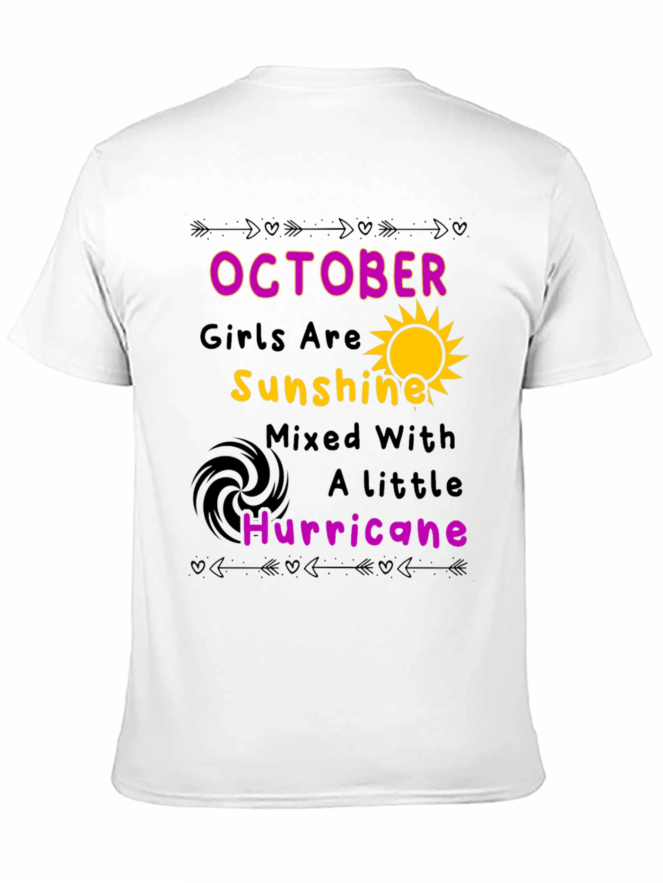 October Girls Sunshine & Hurricane Graphic Tee