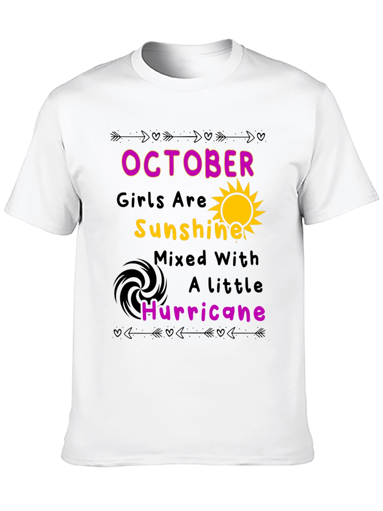 October Girls Sunshine & Hurricane Graphic Tee