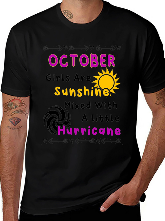 October Girls Sunshine & Hurricane Graphic Tee