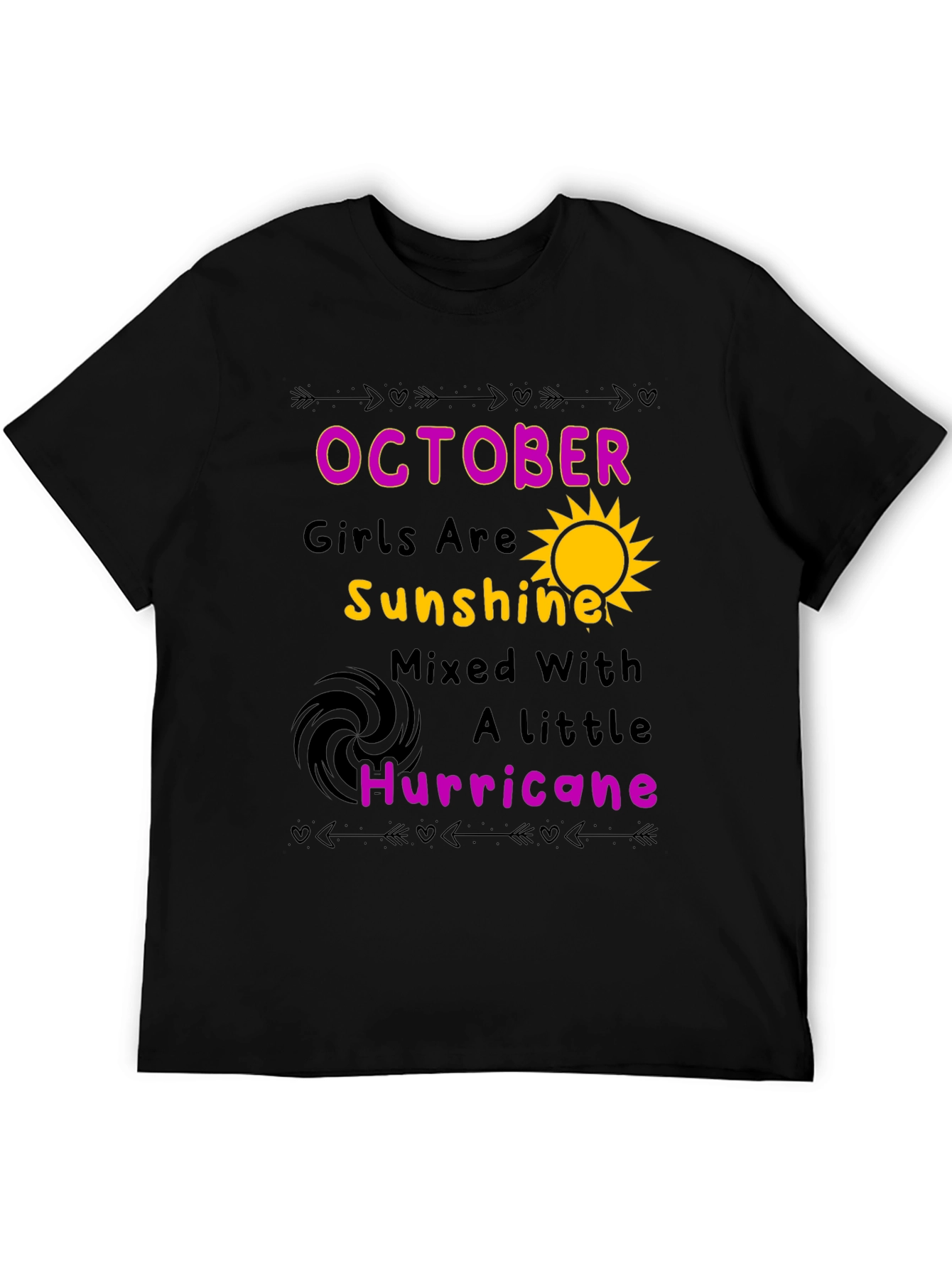 October Girls Sunshine & Hurricane Graphic Tee