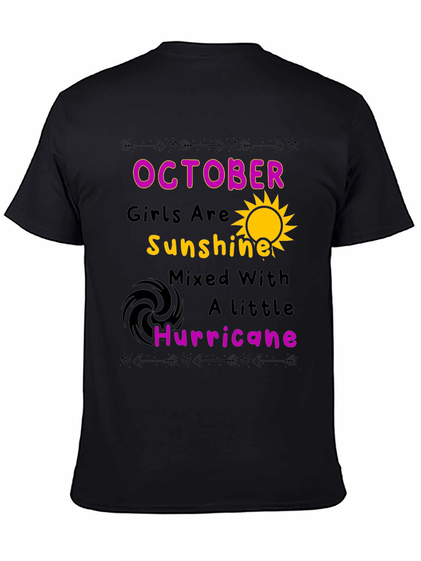 October Girls Sunshine & Hurricane Graphic Tee