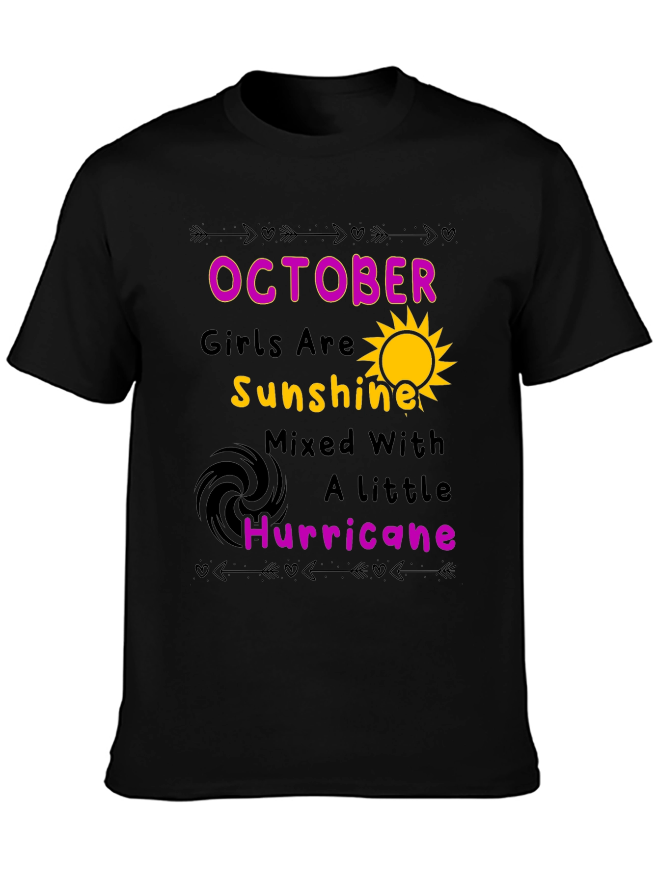 October Girls Sunshine & Hurricane Graphic Tee